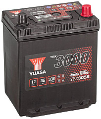 Akumulator Yuasa YBX 3000 12V-36Ah ASIA D+ z robom