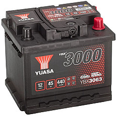 Akumulator Yuasa YBX 3000 12V-45Ah D+ Nizki