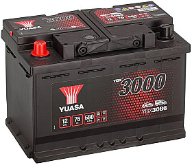 Akumulator Yuasa YBX 3000 12V-76Ah L+