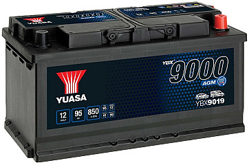 Akumulator Yuasa YBX 9000 AGM 12V-95Ah D+