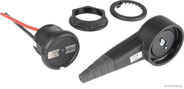Magnetni priklop 12V 25A PRO HERTH+BUSS - set