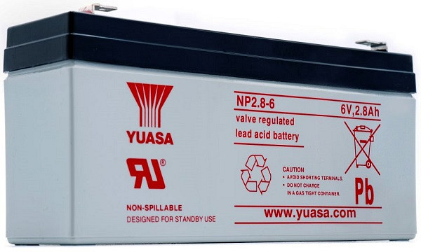 Akumulator YUASA NP-2.8Ah (C20) AGM