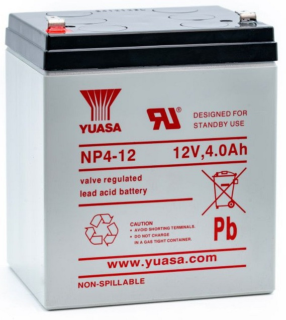 Akumulator YUASA NP 12V-4Ah (C20) AGM