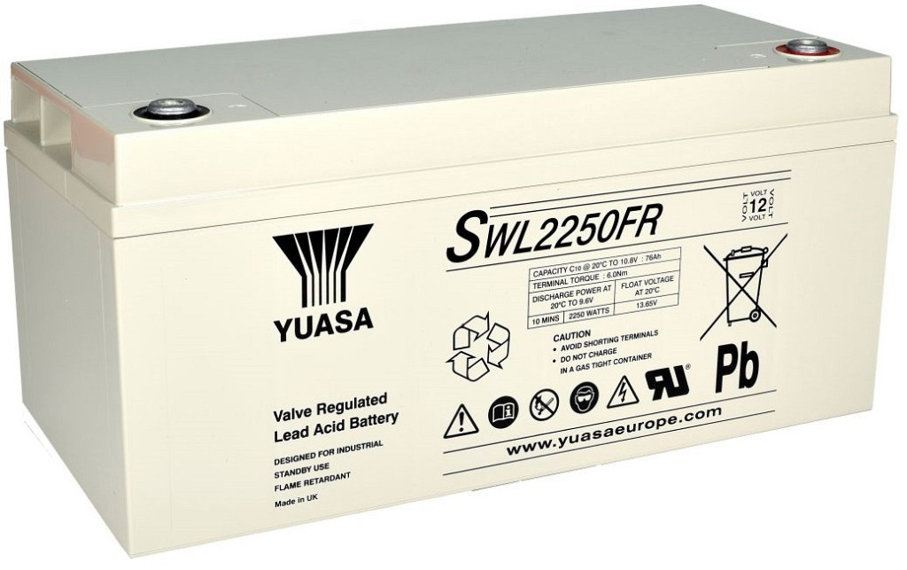 Akumulator YUASA SWL 12V-86Ah (C20) AGM
