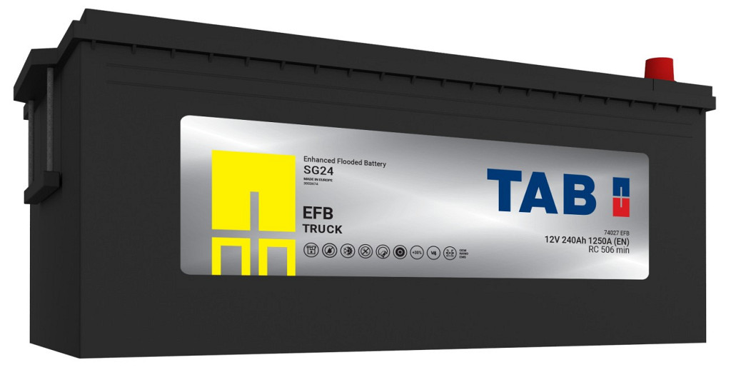 Akumulator TAB Stop & Go EFB Truck EMS 12V-240Ah