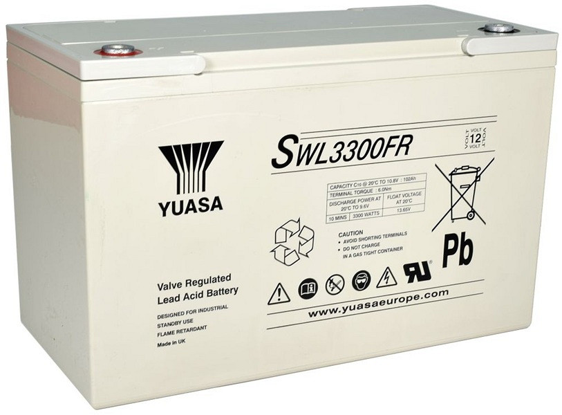 Akumulator YUASA SWL 12V-110,2Ah (C20) AGM