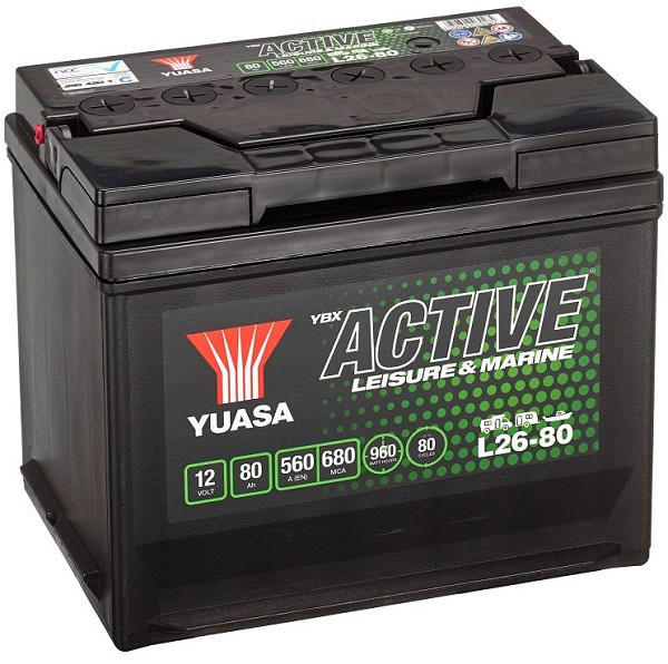 Akumulator Yuasa 12V 80Ah