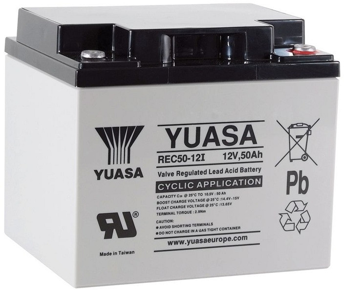 Akumulator YUASA REC 12V-50 Ah (C20) AGM