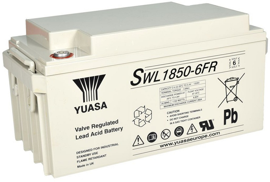 Akumulator YUASA SWL 6V-148Ah (C20) AGM