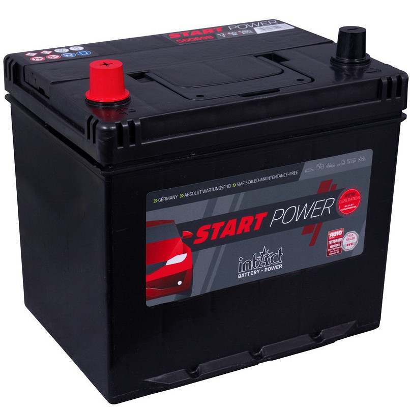 Akumulator intAct Start-Power 12V-60Ah ASIA L+ z robom