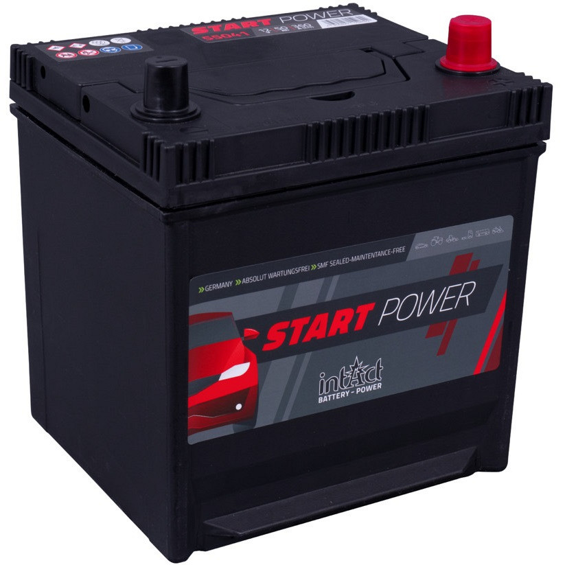 Akumulator intAct Start-Power 12V-50Ah ASIA D+ z robom