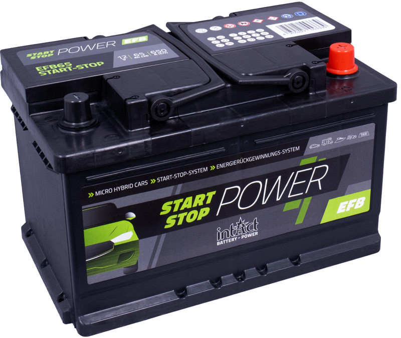 Akumulator intAct Start-Stop Power EFB 12V-65Ah