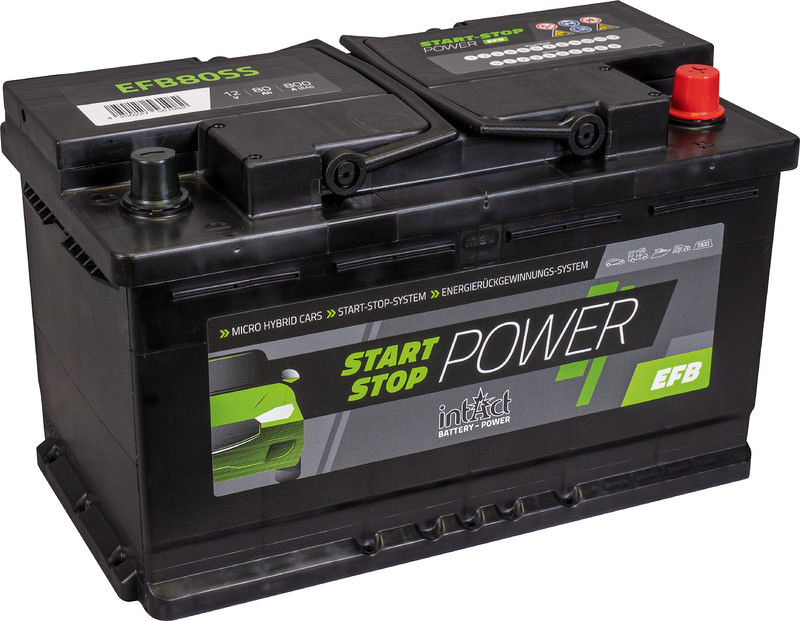 Akumulator intAct Start-Stop Power EFB 12V-80Ah
