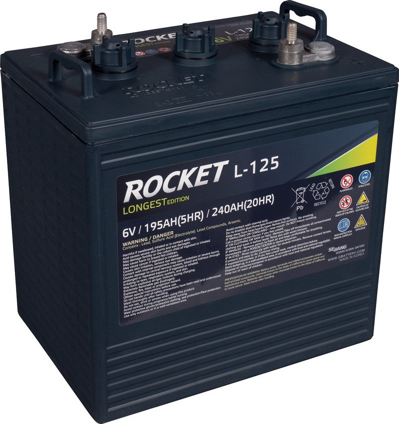 Akumulator Trakcijska baterija ROCKET 6V-240Ah 