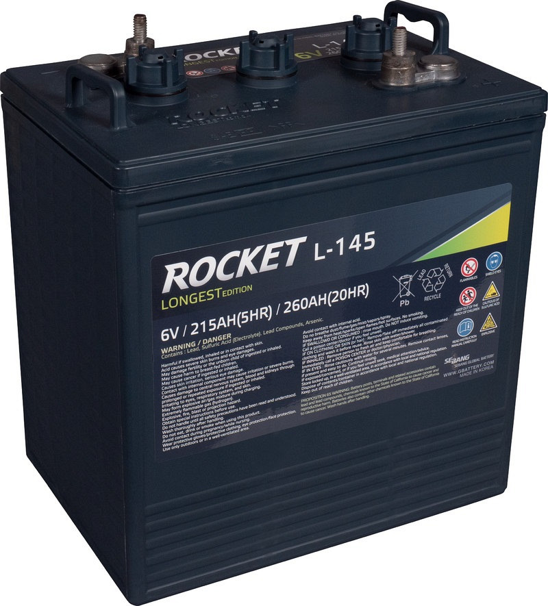 Akumulator Trakcijska baterija ROCKET 6V-260Ah