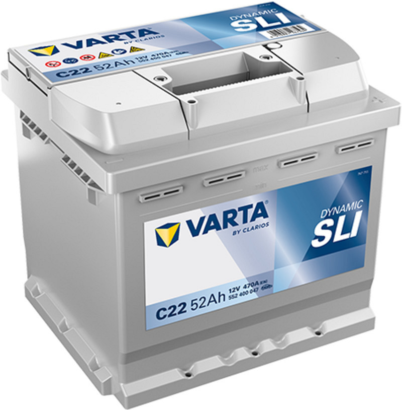 Akumulator Varta Dynamic SLI 12V-52Ah D+
