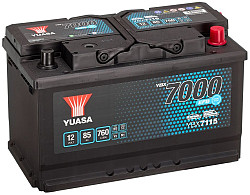 Akumulator Yuasa YBX 7000 EFB 12V-85Ah D+