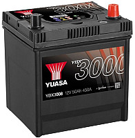 Akumulator Yuasa YBX 3000 12V-50Ah ASIA D+ 