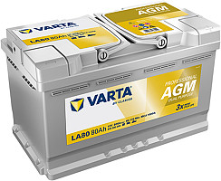 Akumulator Varta Dual Purpose AGM 12V 80Ah 