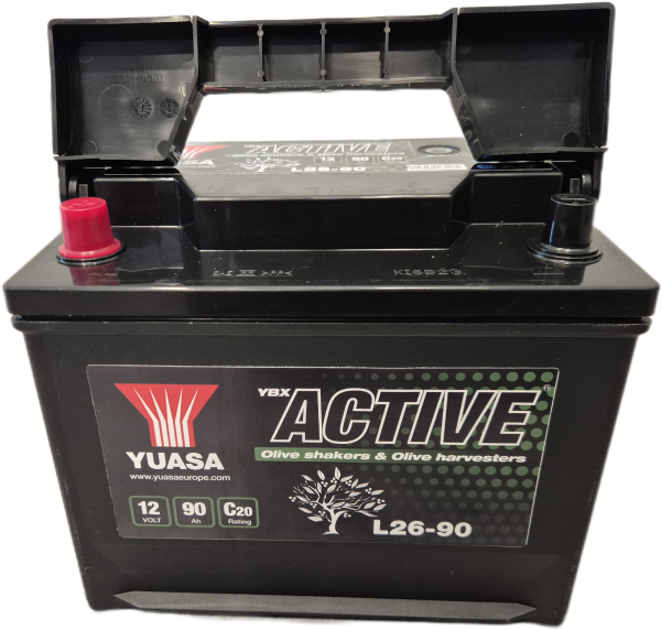 Akumulator Yuasa YBX ACTIVE Olive shakers 12V-90Ah L+